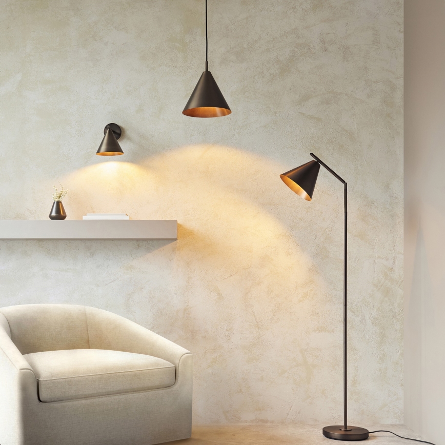 Endon 102894 - Zidna reflektorska lampa CAPE 1xE14/7W/230V bronzana