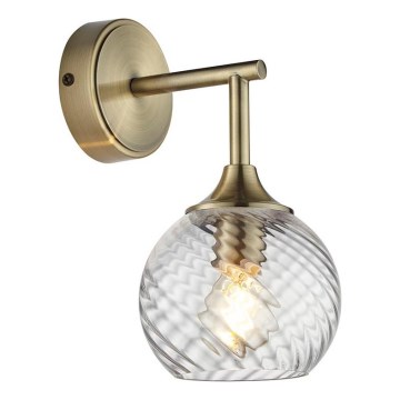 Endon 103173 - Zidna lampa ALLEGRA 1xE14/7W/230V mesing/prozirna
