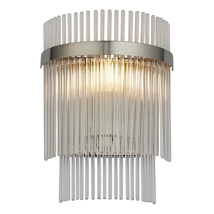 Endon 104114 - Zidna lampa MARIETTA 1xE14/6W/230V sjajni krom/prozirna