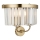 Endon 106450 - Zidna lampa CHESTERFIELD 2xE14/6W/230V mesing