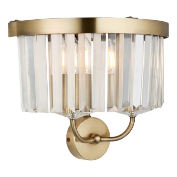 Endon 106450 - Zidno svetlo CHESTERFIELD 2xE14/6W/230V mesing