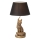 Endon 106796 - Stona lampa FOX 1xE14/6W/230V crno/mesing