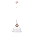 Endon 106895 - Bakarni luster na lancu HANSEN 1xE27/10W/230V