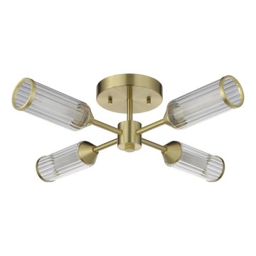 Endon 106946 - Plafonski luster TOUR 4xG9/3W/230V mesing