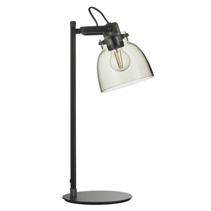 Endon 107012 - Stona lampa URBAN 1xE27/10W/230V crna/zadimljena crna
