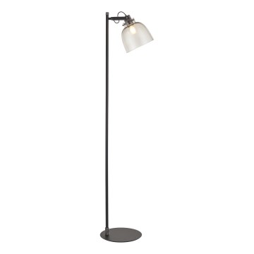 Endon 107013 - Stojeća lampa URBAN 1xE27/10W/230V crna/zadimljena