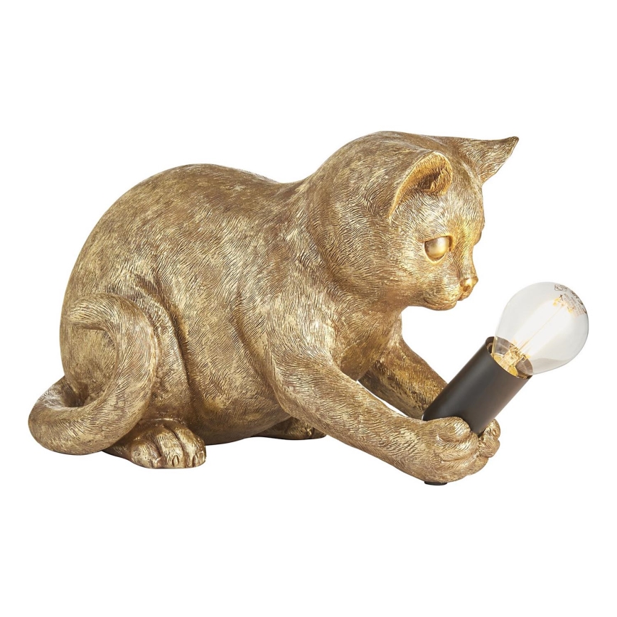Endon 107389 - Stona lampa KITTEN 1xE14/7W/230V zlatna