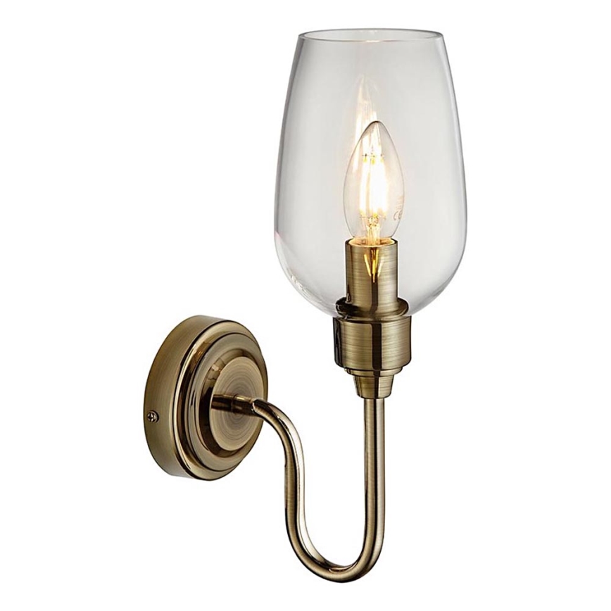 Endon 107792 - Zidna lampa STOURTON 1xE14/6W/230V mesing