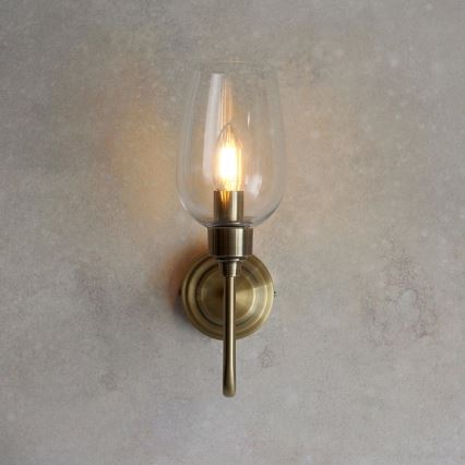 Endon 107792 - Zidna lampa STOURTON 1xE14/6W/230V mesing