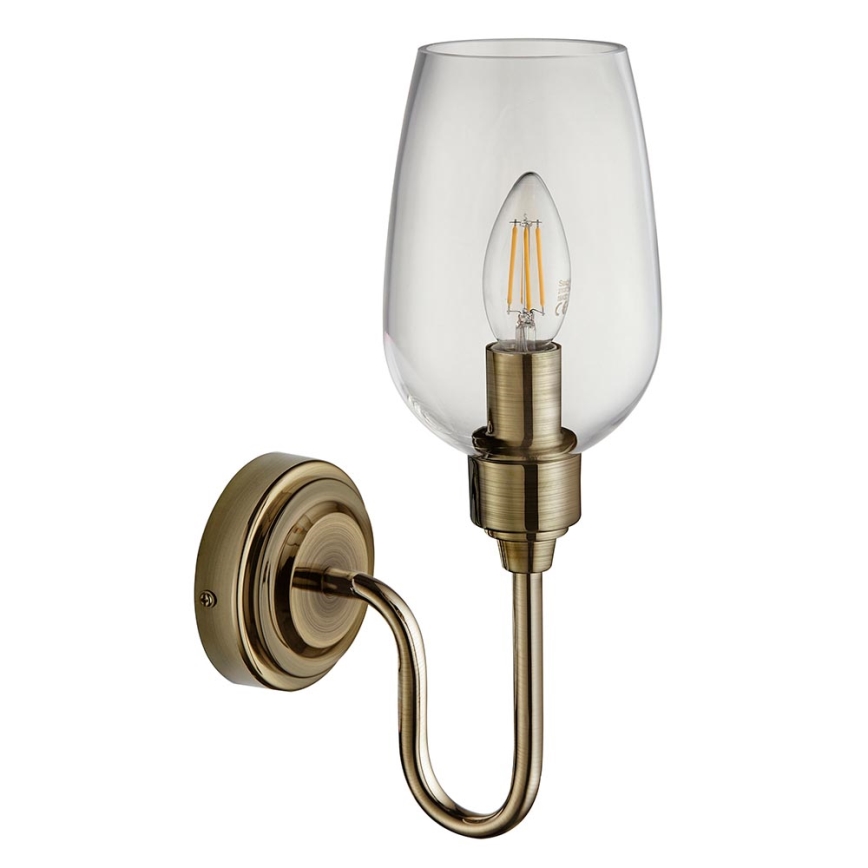 Endon 107792 - Zidna lampa STOURTON 1xE14/6W/230V mesing