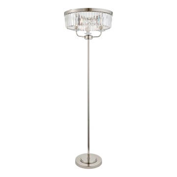 Endon 108103 - Podna lampa CHESTERFIELD 3xE14/6W/230V sjajni hrom