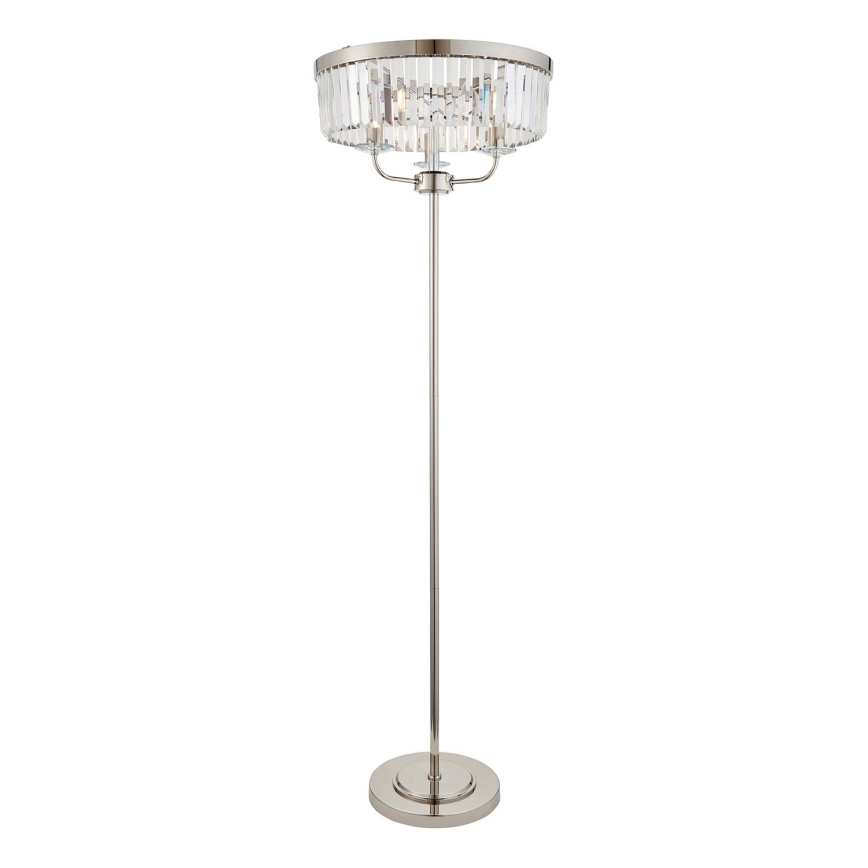 Endon 108103 - Podna lampa CHESTERFIELD 3xE14/6W/230V sjajni hrom