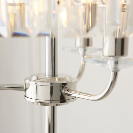 Endon 108103 - Podna lampa CHESTERFIELD 3xE14/6W/230V sjajni hrom