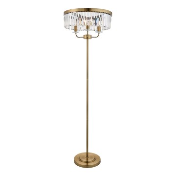 Endon 110644 - Podna lampa CHESTERFIELD 3xE14/6W/230V mesing