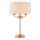 Endon 110721 - Stona lampa HIGHCLERE 3xE14/18W/230V bež/mesing