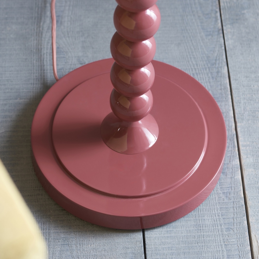 Endon 114667 - Podna lampa HIGGLEDY 1xE27/10W/230V ružičasta