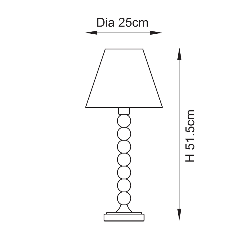 Endon 114714 - Stona lampa HIGGLEDY 1xE14/7W/230V plava/ljubičasta