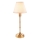 Endon 114811 - LED sa prigušiva funkcijom punjiva stona lampa BURLEY LED/1,5W/5V 3600 mAh mesing/bela