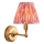 Endon 114817 - LED Prigušiva punjiva zidna lampa BURLEY LED/1,5W/5V mesing/roze
