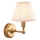 Endon 114830 - LED Prigušiva punjiva zidna lampa BURLEY LED/1,5W/5V mesing/kremasta