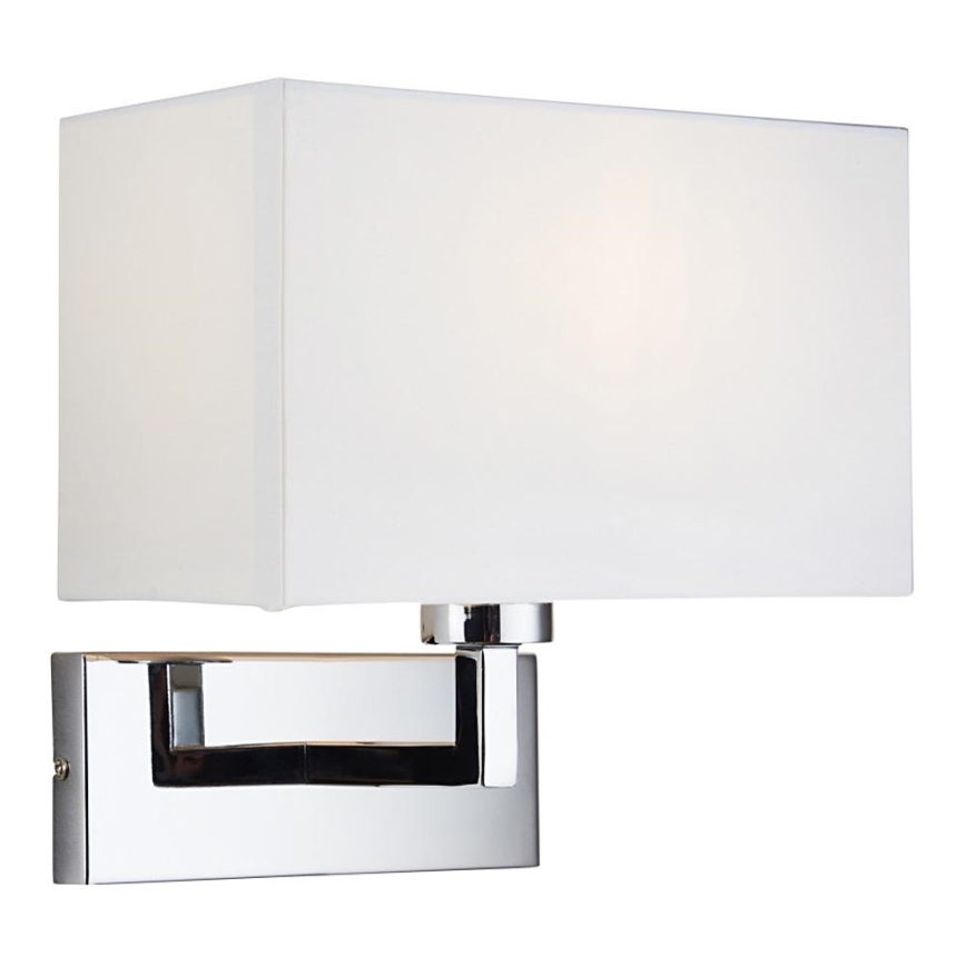 Endon 56373 - Zidna lampa PICCOLO 1xE27/10W/230V bela/sjajni krom