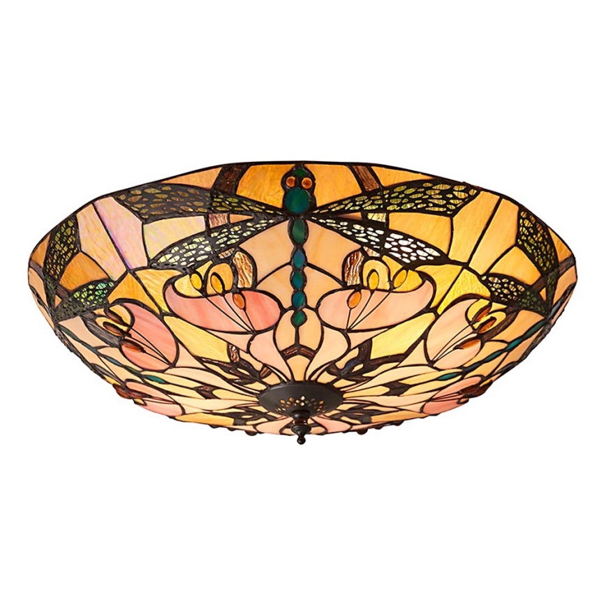 Endon 63922 - Plafonjera ASHTON 2xE27/60W/230V pr. 45 cm
