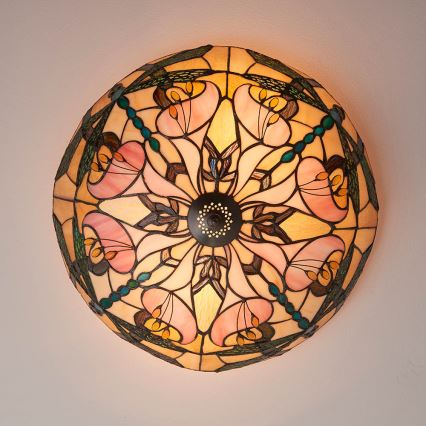 Endon 63922 - Plafonjera ASHTON 2xE27/60W/230V pr. 45 cm