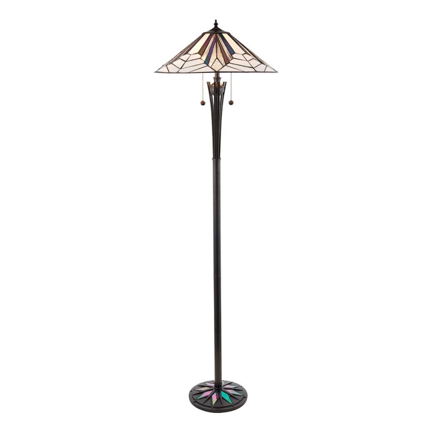 Endon 63934 - Stojeća lampa ASTORIA, 2x E27/60W/230V, prečnik 48 cm