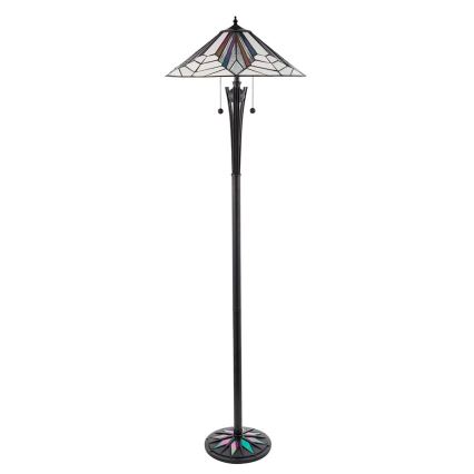 Endon 63934 - Stojeća lampa ASTORIA, 2x E27/60W/230V, prečnik 48 cm