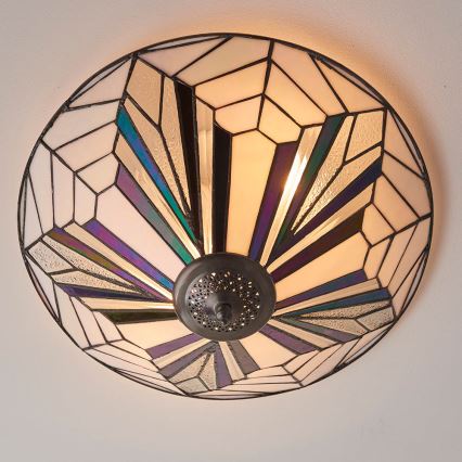 Endon 63935 - Plafonjera ASTORIA 2xE27/60W/230V pr. 48 cm