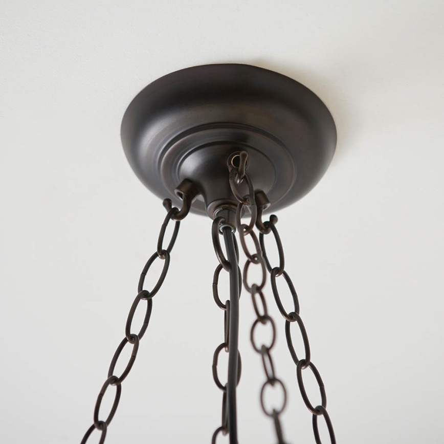 Endon 63936 - Luster na lancu ASTORIA 3xE27/60W/230V prečnik 48 cm