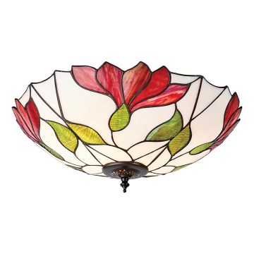 Endon 63960 - Plafonsko svetlo BOTANICA 2xE27/60W/230V, Ø 45 cm