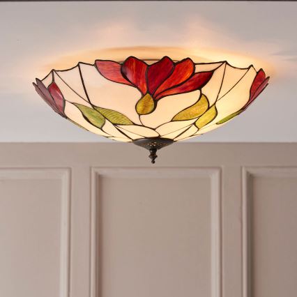 Endon 63960 - Plafonsko svetlo BOTANICA 2xE27/60W/230V, Ø 45 cm