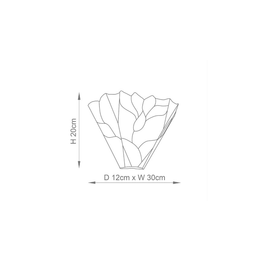 Endon 63964 - Zidna lampa BOTANICA 1xE14/40W/230V