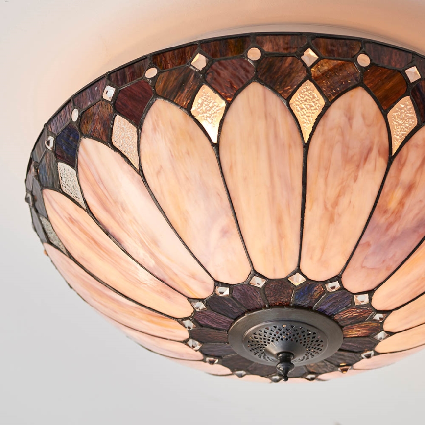 Endon 63973 - Plafonjera BROOKLYN 2xE14/60W/230V pr. 50 cm