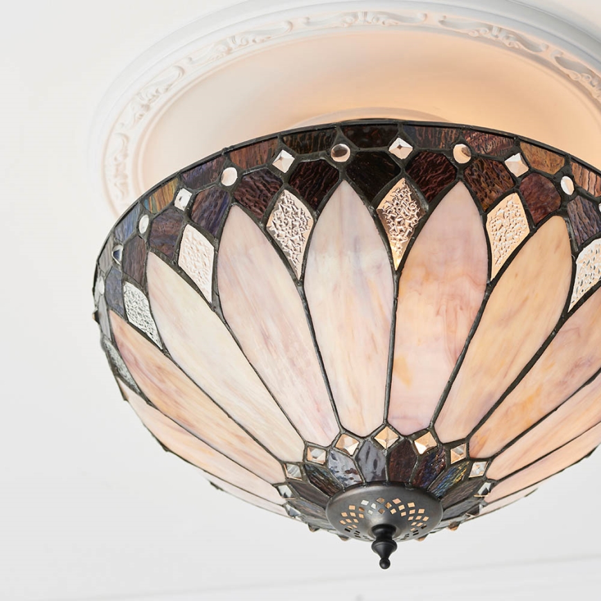 Endon 63978 - Nadgradni luster BROOKLYN 3xE27/60W/230V pr. 40 cm