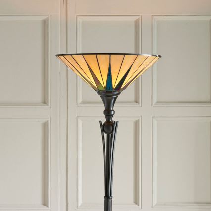 Endon 64042 - Podna lampa DARK STAR 1xE27/60W/230V pr. 42 cm