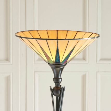 Endon 64042 - Podna lampa DARK STAR 1xE27/60W/230V pr. 42 cm