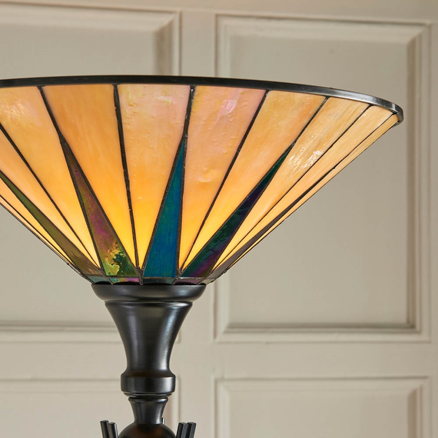 Endon 64042 - Podna lampa DARK STAR 1xE27/60W/230V pr. 42 cm