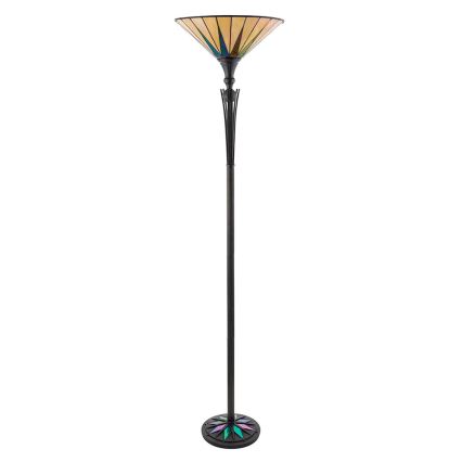 Endon 64042 - Podna lampa DARK STAR 1xE27/60W/230V, prečnik 42 cm