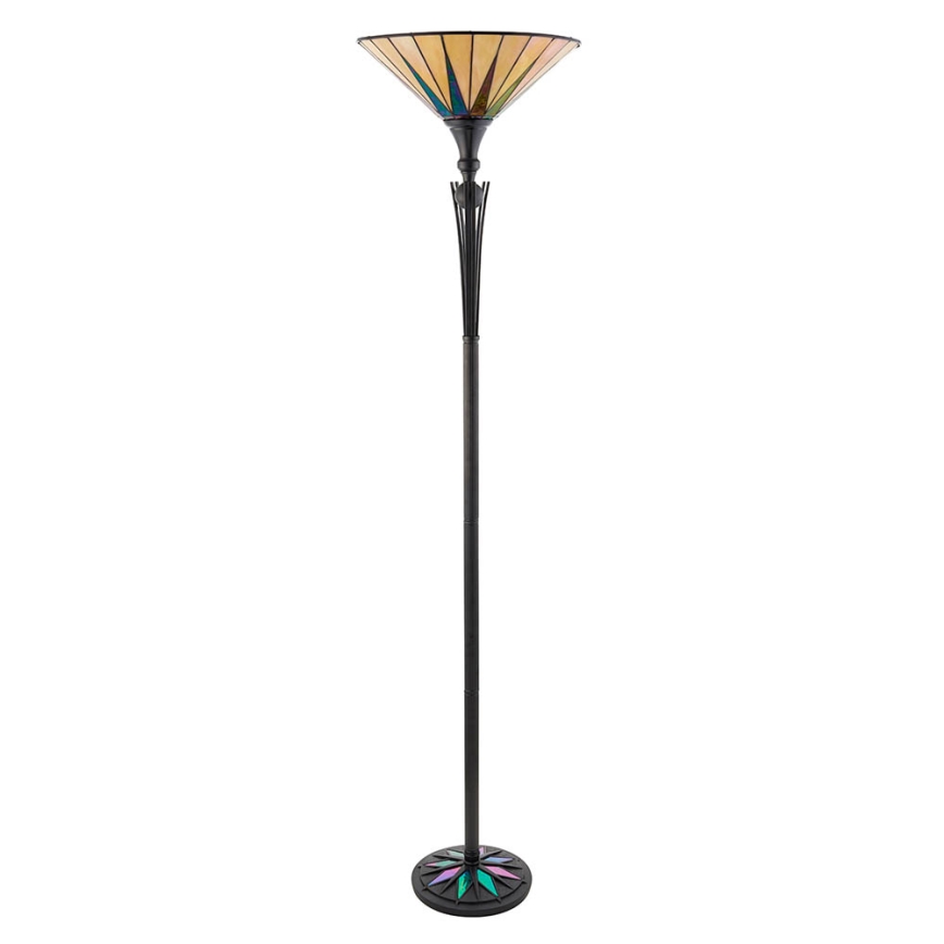 Endon 64042 - Podna lampa DARK STAR 1xE27/60W/230V, prečnik 42 cm