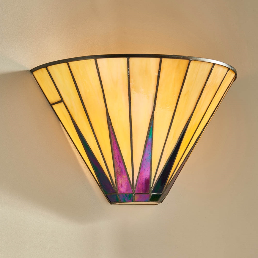 Endon 64046 - Zidna lampa DARK STAR 1xE14/40W/230V