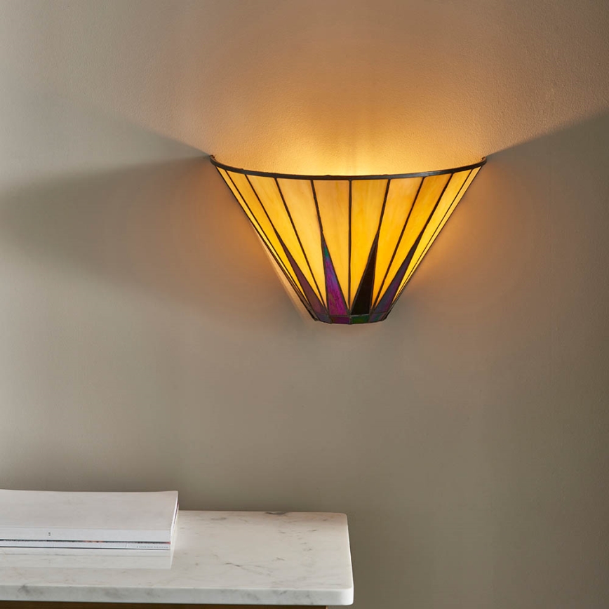 Endon 64046 - Zidna lampa DARK STAR 1xE14/40W/230V