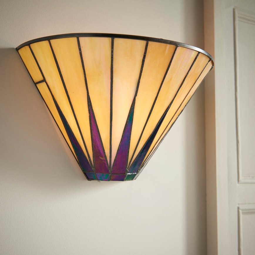 Endon 64046 - Zidna lampa DARK STAR 1xE14/40W/230V