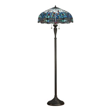 Endon 64069 - Podna lampa DRAGONFLY 2xE27/60W/230V prečnik 50 cm