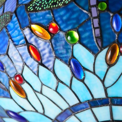 Endon 64075 - Luster na lancu DRAGONFLY 3xE27/60W/230V pr. 41 cm