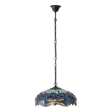 Endon 64080 - Viseći luster na lancu DRAGONFLY 3xE27/60W/230V, prečnik 41 cm