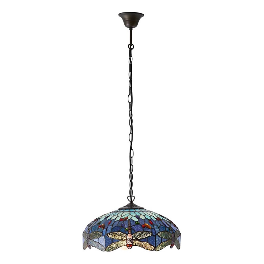 Endon 64080 - Viseći luster na lancu DRAGONFLY 3xE27/60W/230V, prečnik 41 cm