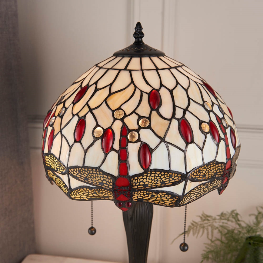 Endon 64086 - Stona lampa DRAGONFLY 2xE27/60W/230V pr. 30 cm