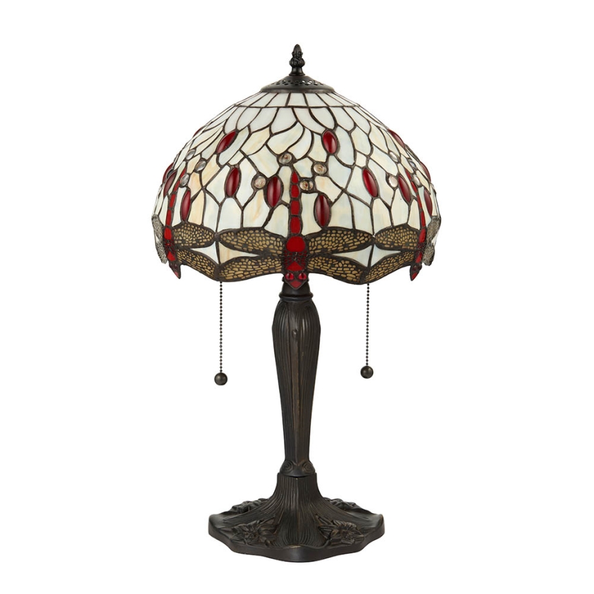 Endon 64086 - Stona lampa DRAGONFLY 2xE27/60W/230V pr. 30 cm